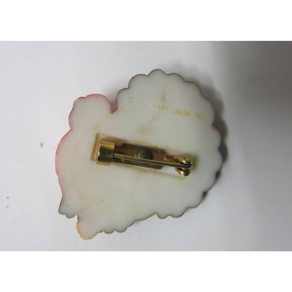 VINTAGE THANKSGIVING Pins Brooch Set 3 Turkey Pilgrim Turkey Day Retro Jewelry - Picture 6 of 8